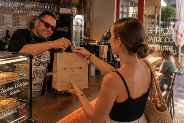 Lunch Box takeaway at The Pattern Bistro, Nikiti — lunch to go and lunch delivery in Sithonia