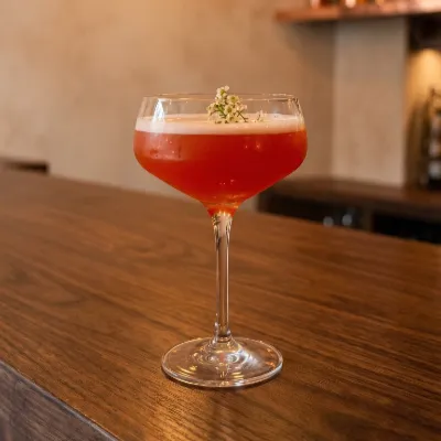 Cocktails at The Pattern Bistro, Nikiti