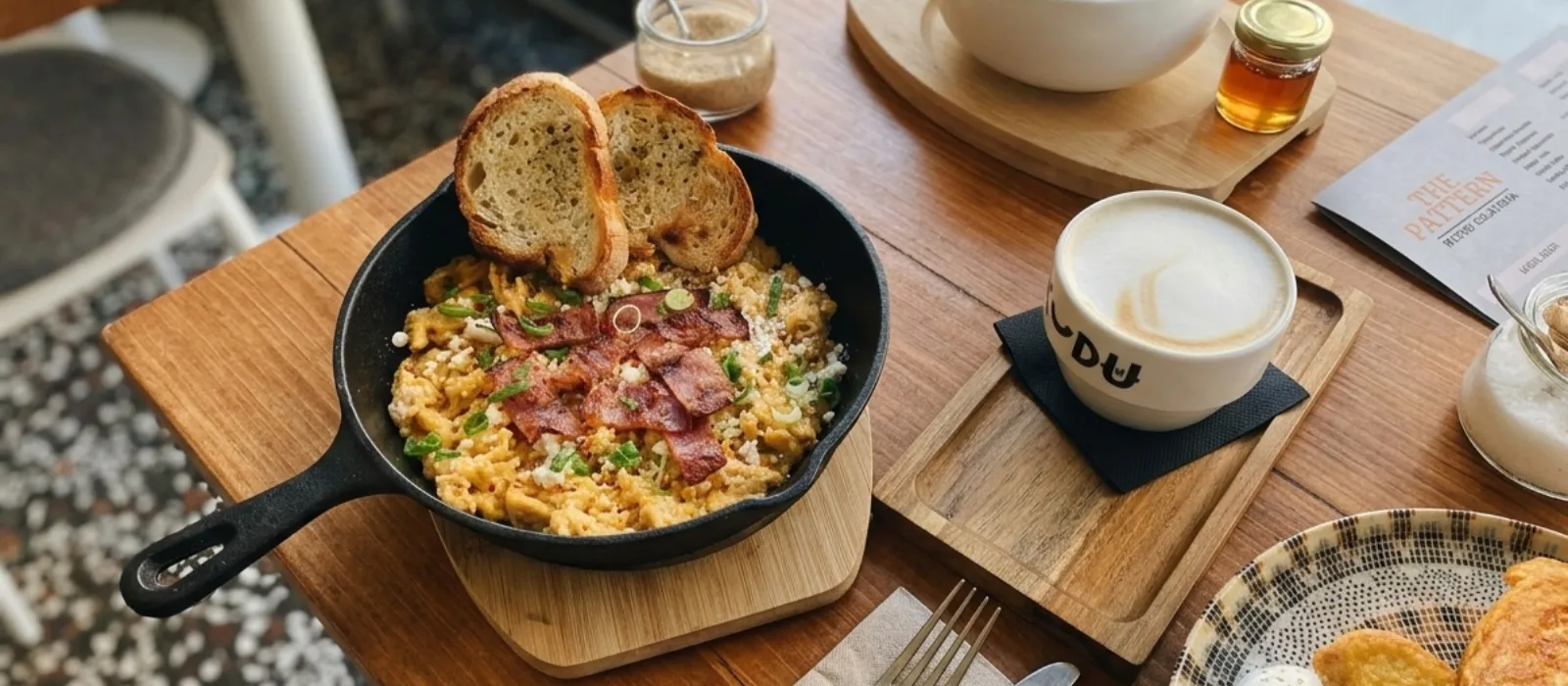 Brunch at The Pattern Bistro, Nikiti